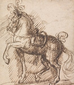 羽毛马鞍马 作者 伊尼戈·琼斯（Inigo Jones）